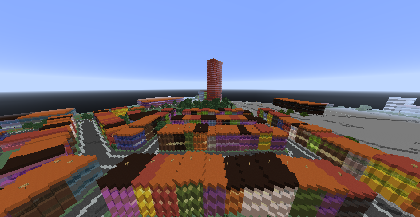 Carlsberg from Denmark in Minecraft