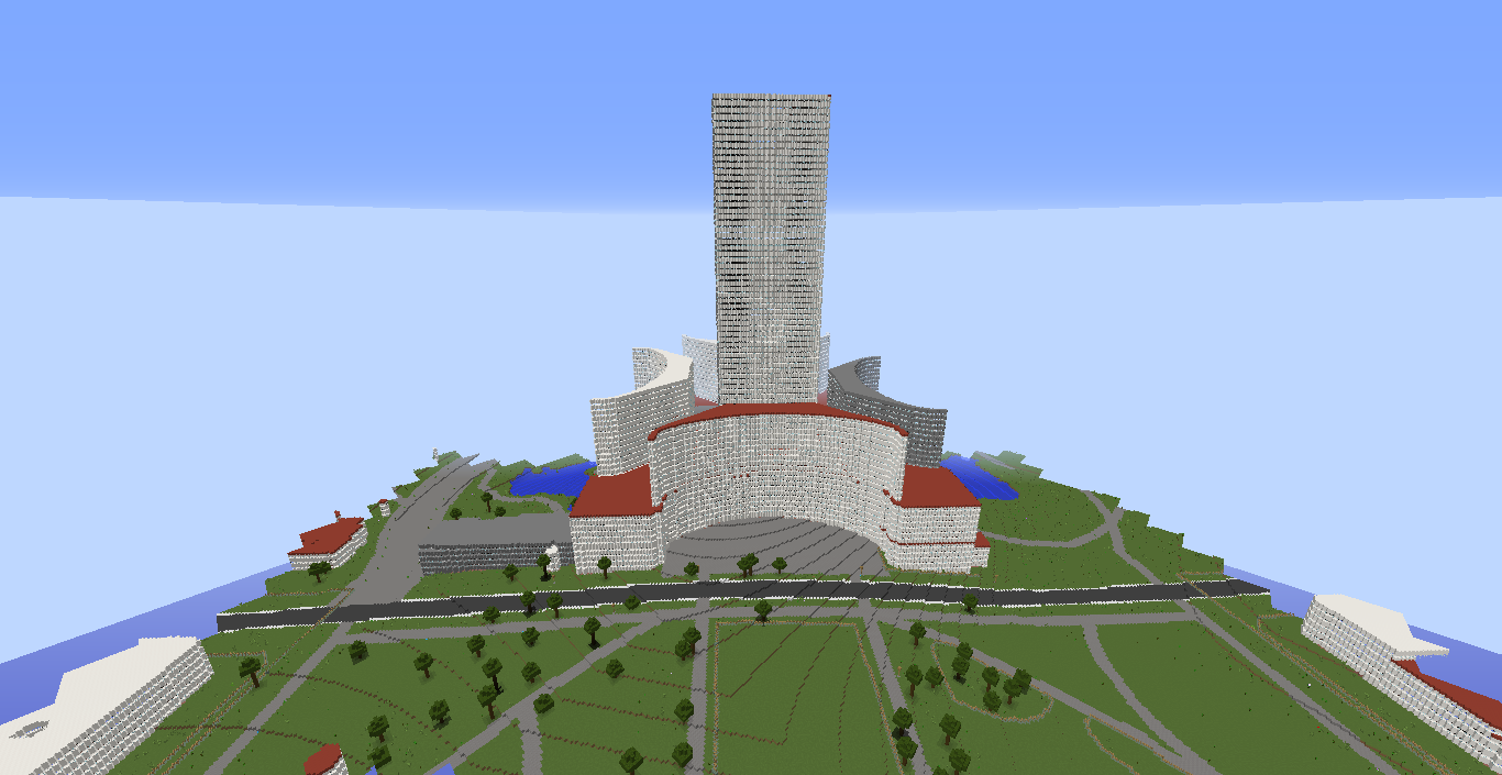 Building heights and shapes may not be correct - here the Eiffel Tower in Paris Eiffel Tower in Paris in Minecraft with WorldBloxer by GeoBoxers