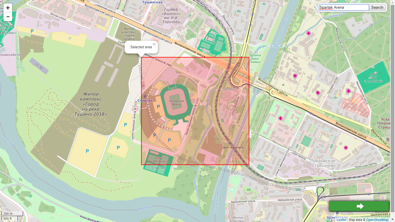 Houston, OpenStreetMap contributors